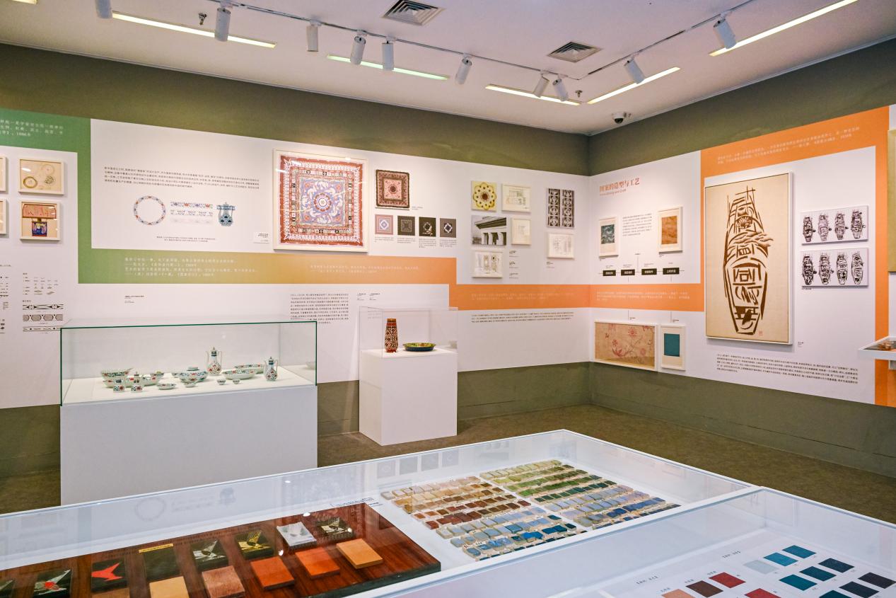 “图案：中国现代设计的形式与创造”展览现场